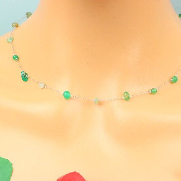 Delicate & Contemporary Necklace Chain, A Lovely Choice for Women, EVCH1141 - Picture 4 of 15